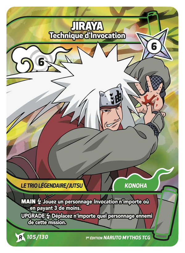 Jiraya — Technique d'Invocation (Naruto Mythos 105/130)
