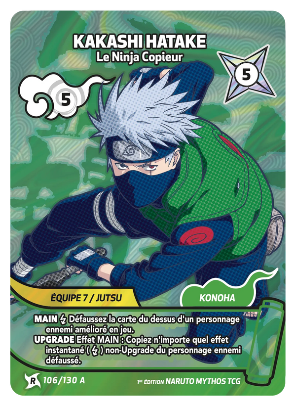 Kakashi Hatake — Le Ninja Copieur (Naruto Mythos 106/130)