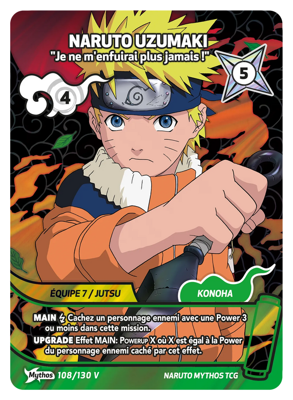 Naruto Uzumaki — Je ne m'enfuirai plus jamais ! (Naruto Mythos 108/130)
