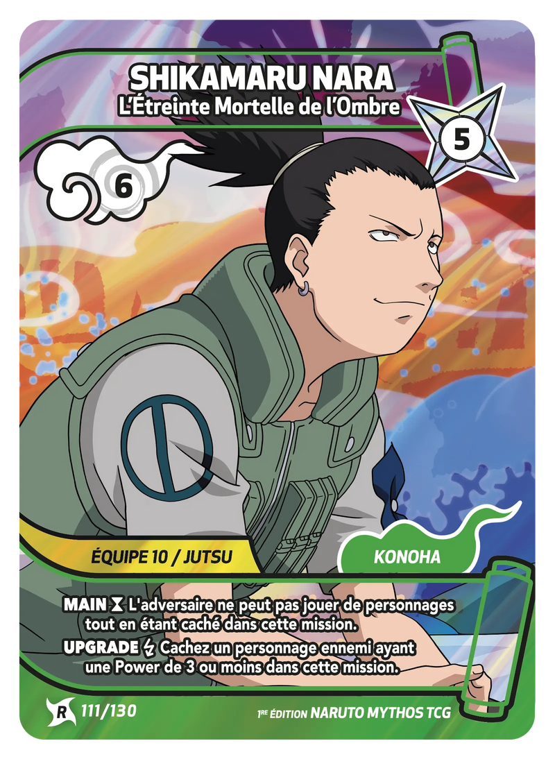 111/130 - Shikamaru Nara - L’Étreinte Mortelle de l’Ombre