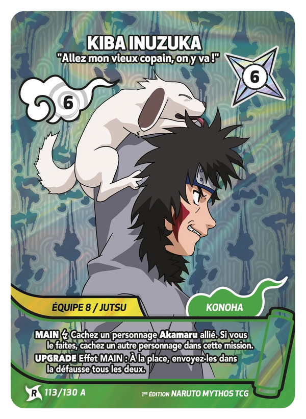 Kiba Inuzuka — Allez mon vieux copain, on y va ! (Naruto Mythos 113/130)