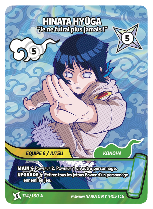 Hinata Hyûga — Je ne fuirai plus jamais ! (Naruto Mythos 114/130)