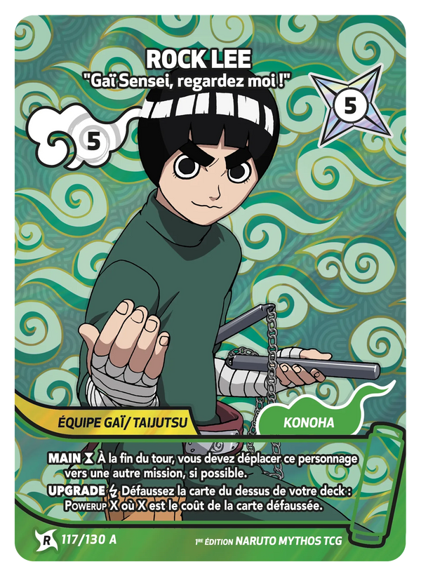 Rock Lee — Gaï Sensei, regardez moi ! (Naruto Mythos 117/130)