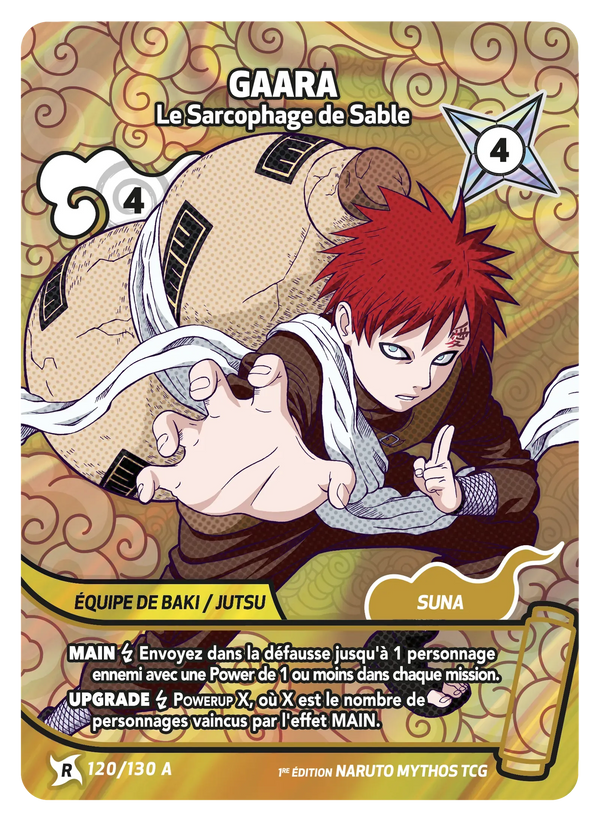 Gaara — Le Sarcophage de Sable (Naruto Mythos 120/130)