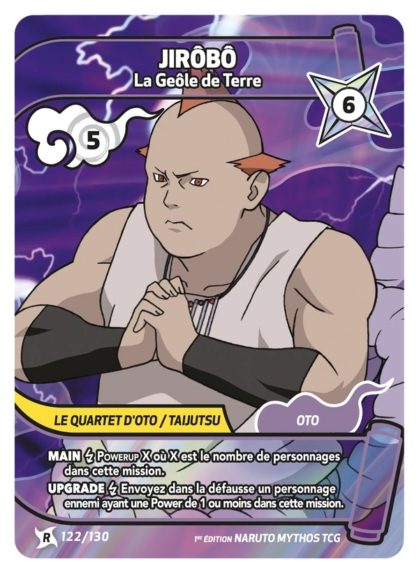 Jirôbô — La Geôle de Terre (Naruto Mythos 122/130)