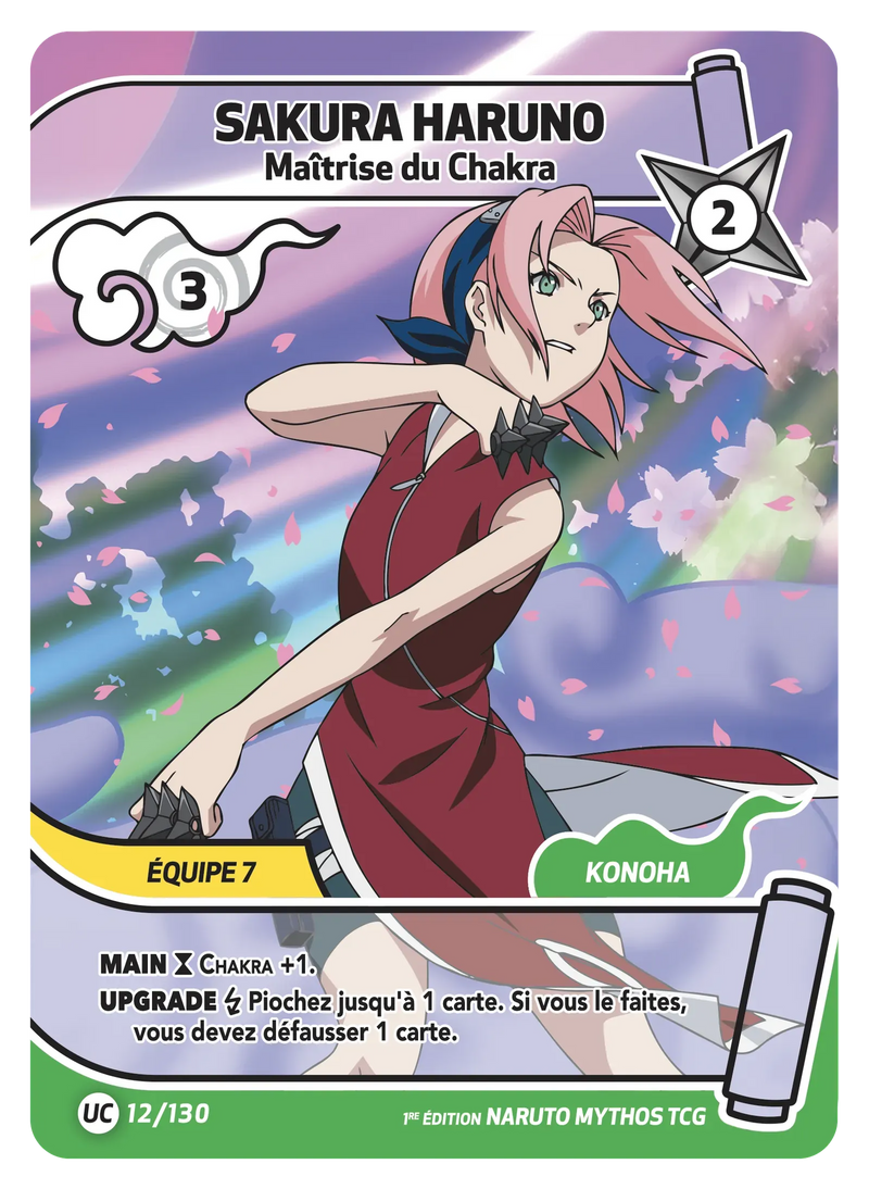 012/130 - Sakura Haruno - Maîtrise du Chakra
