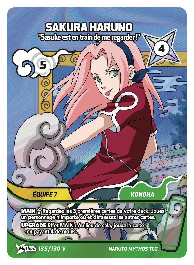 135/130 V - Sakura Haruno - Sasuke est en train de me regarder !