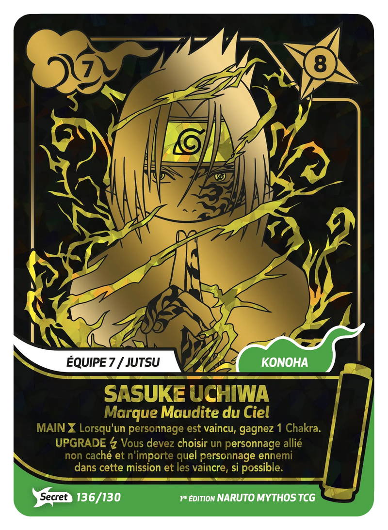 136/130 - Sasuke Uchiwa - Marque Maudite du Ciel