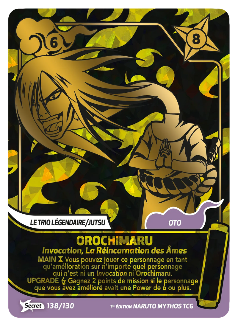 138/130 - Orochimaru - Invocation, La Réincarnation des Âmes