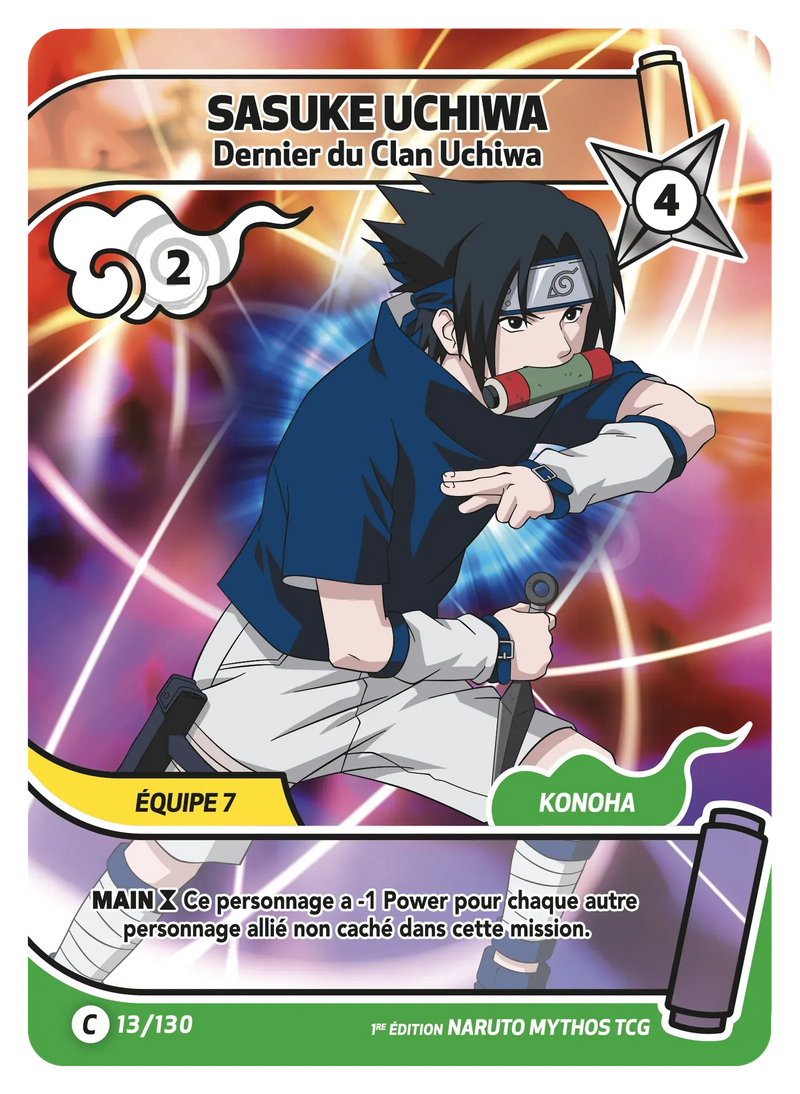 013/130 - Sasuke Uchiwa - Dernier du Clan Uchiwa
