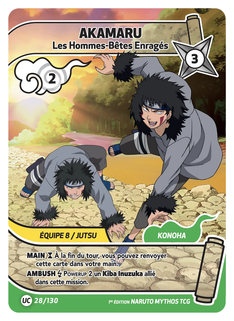 028/130 - Akamaru - Les Hommes-Bêtes Enragés
