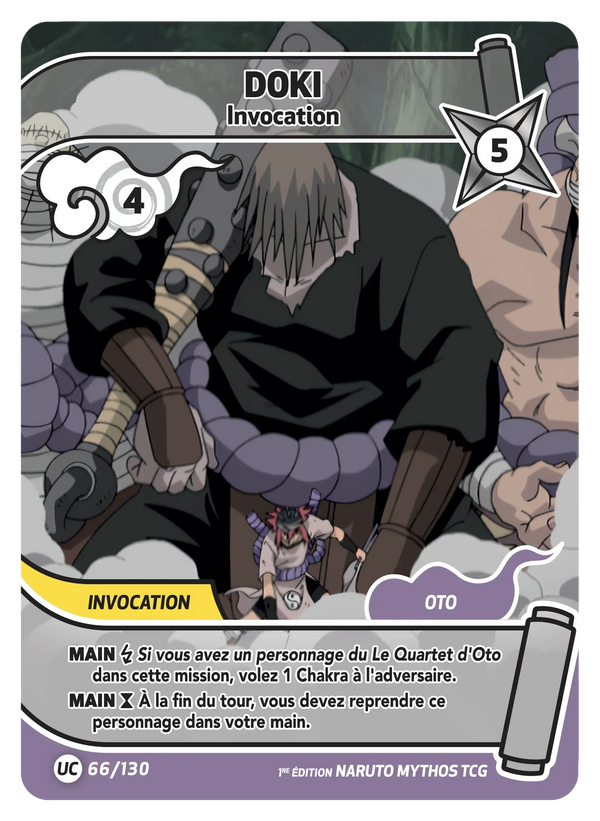 Doki — Invocation (Naruto Mythos 066/130)