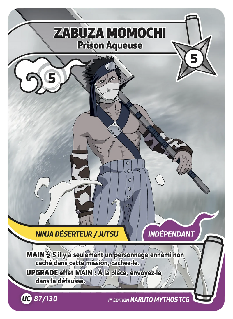 087/130 - Zabuza Momochi - Prison Aqueuse