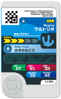 Verso — Frienda 1-1-054 - Triopikeau