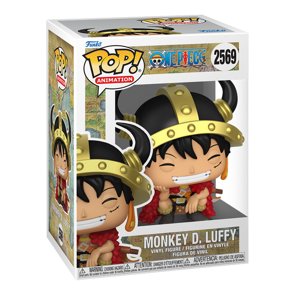 Boîte POP! Monkey D. Luffy avec casque 2569 One Piece, version classique