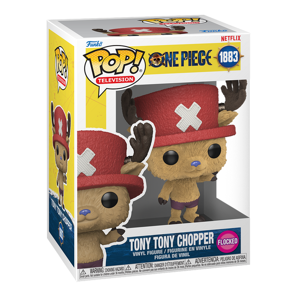 Boîte POP! Tony Tony Chopper Flocked 1883 One Piece Funko