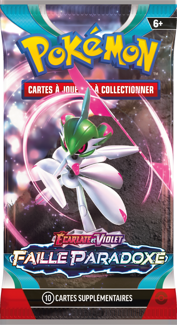 Booster Pokémon Faille Paradoxe illustration Garde-de-Fer, scellé français