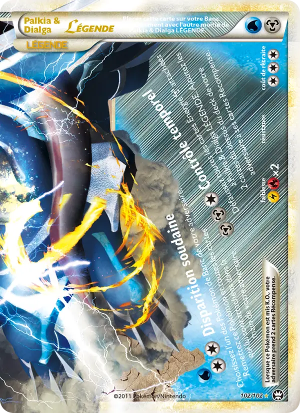 102/102 - Palkia & Dialga