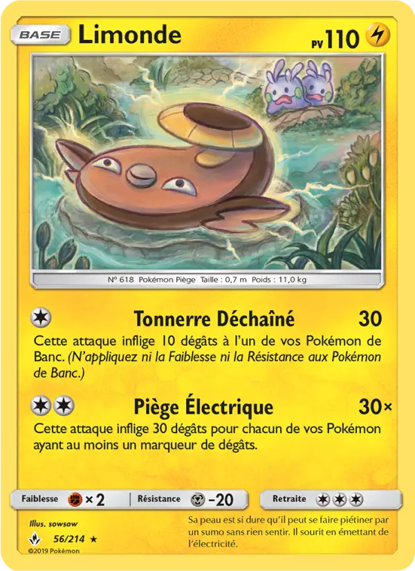 Limonde — Carte Pokémon 56 Alliance Infaillible