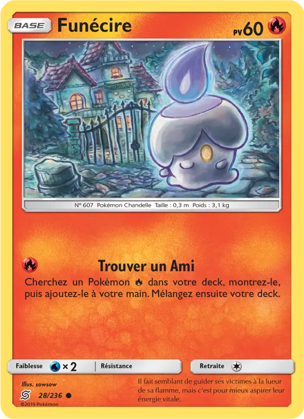 Funécire — Carte Pokémon 28 Harmonie des Esprits