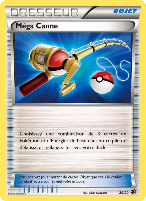 Méga Canne — Carte Pokémon 20 Coffre des Dragons