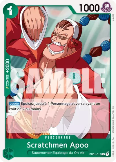 EB01-015 - Scratchmen Apoo
