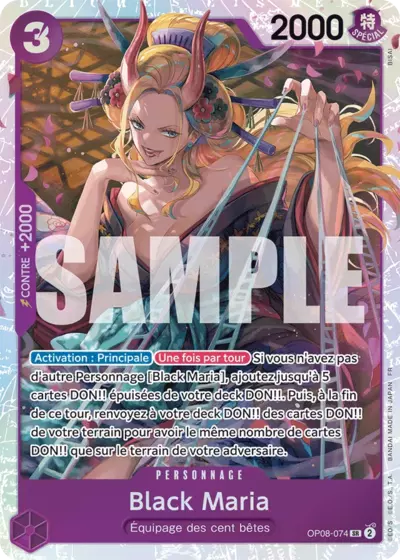 OP08-074 - Black Maria