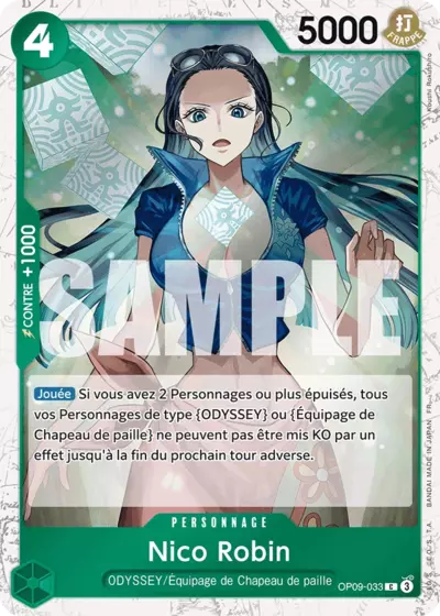 OP09-033 - Nico Robin V2