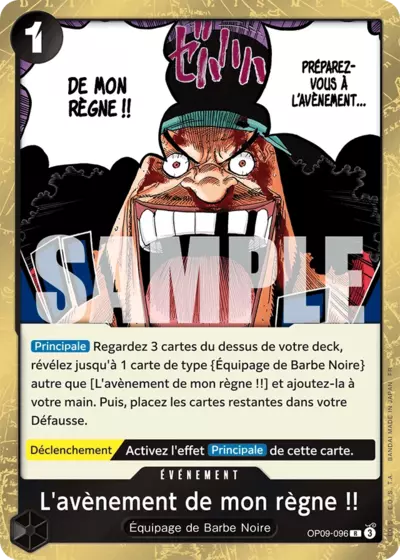 OP09-096 - L'avènement de mon règne !!