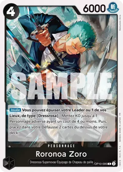 OP10-095 - Roronoa Zoro