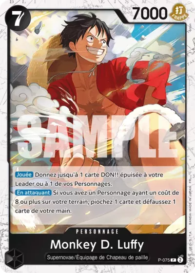 P-075 - Monkey D. Luffy V2