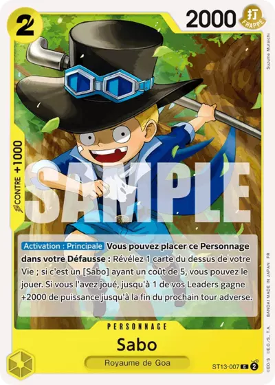 ST13-007 - Sabo