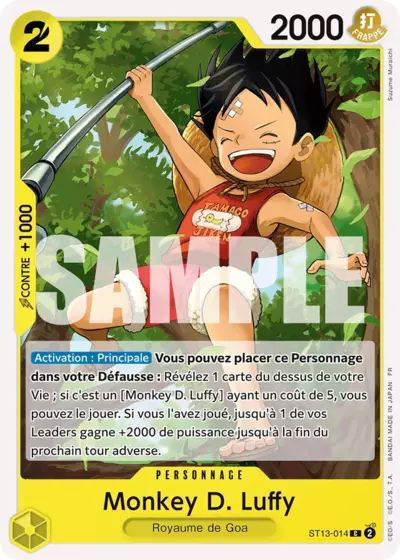 ST13-014 - Monkey D. Luffy