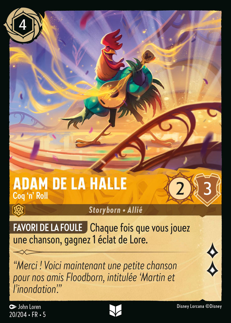 020/204 - Adam de la Halle - Coq 'n' Roll