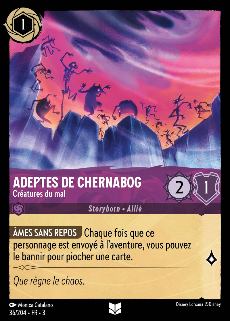 036/204 - Adeptes de Chernabog - Créatures du mal
