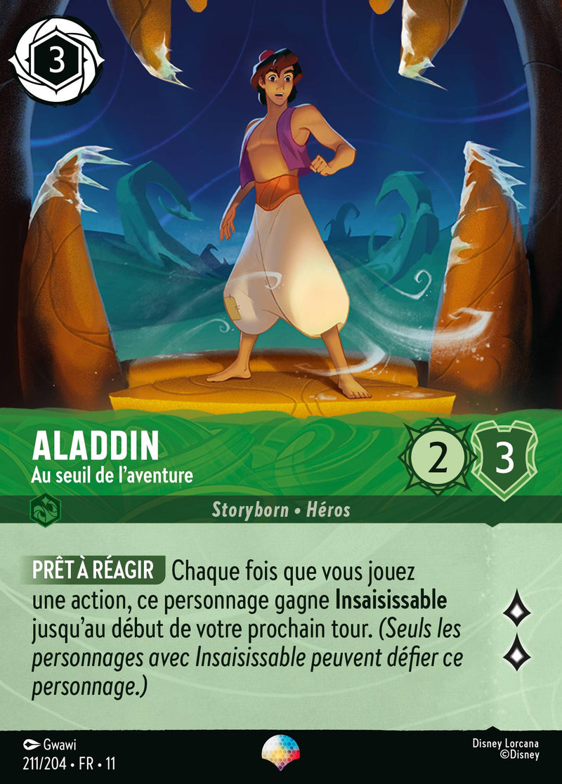 211/204 - Aladdin - Au seuil de l'aventure