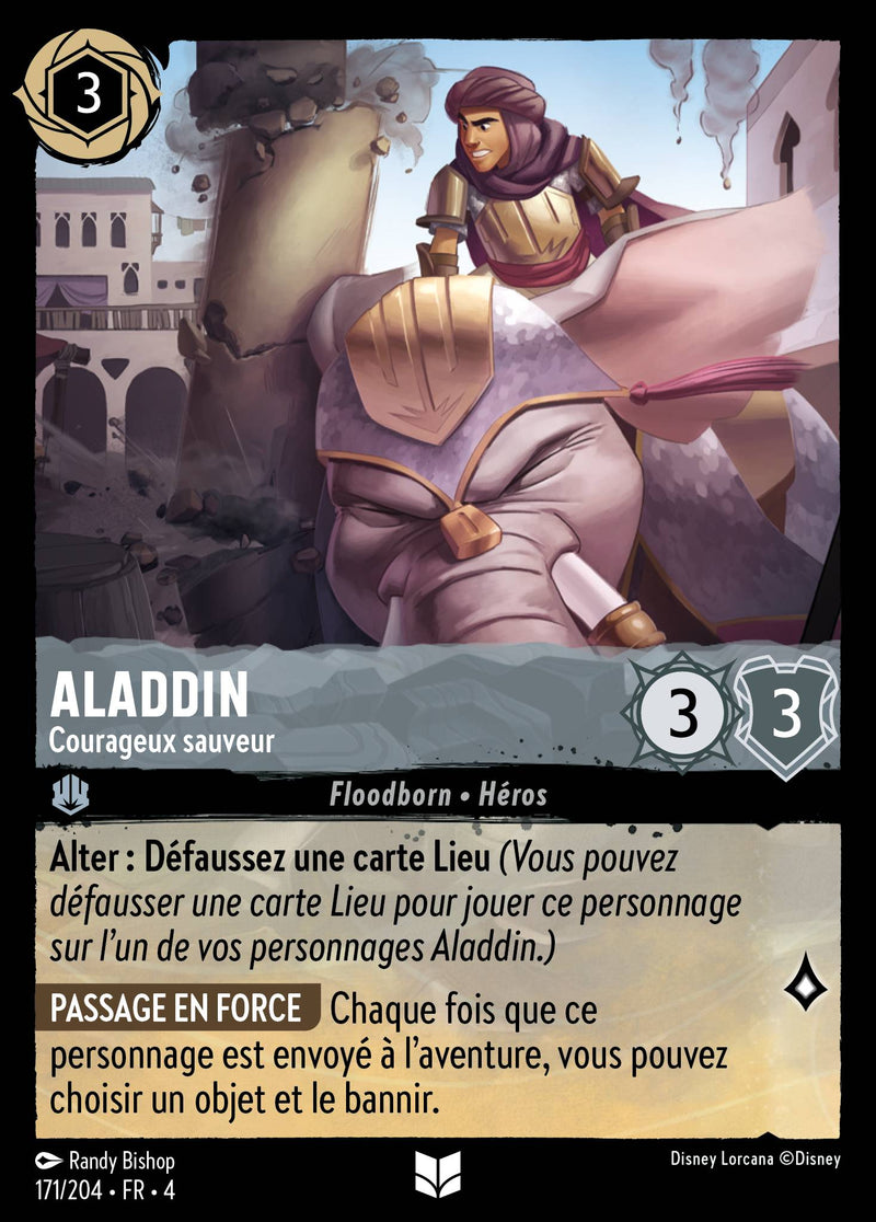 171/204 - Aladdin - Courageux sauveur