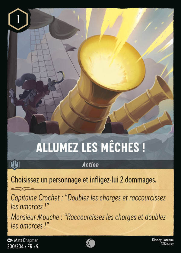 Allumez les Mêches ! — Carte Disney Lorcana 200 Fabuleux