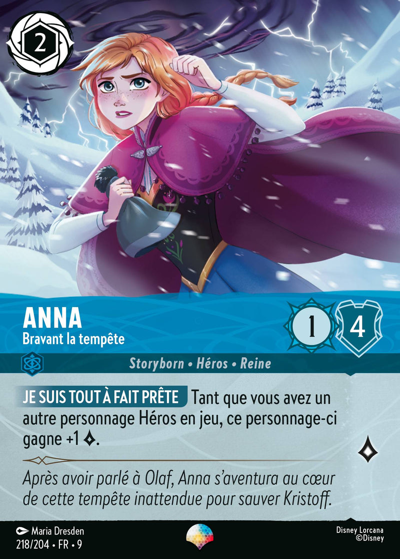 218/204 - Anna - Bravant la tempête