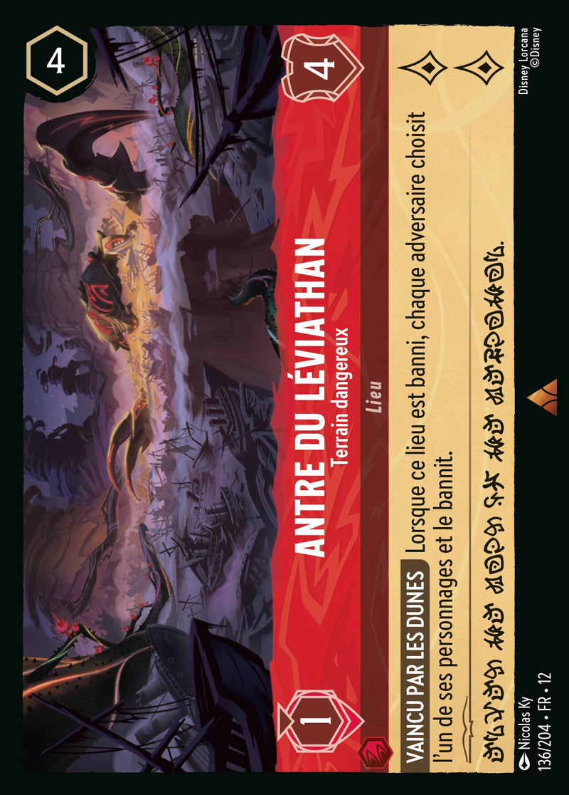 136/204 - Antre du Léviathan - Terrain dangereux
