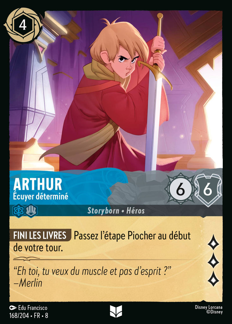 168/204 - Arthur - Écuyer déterminé