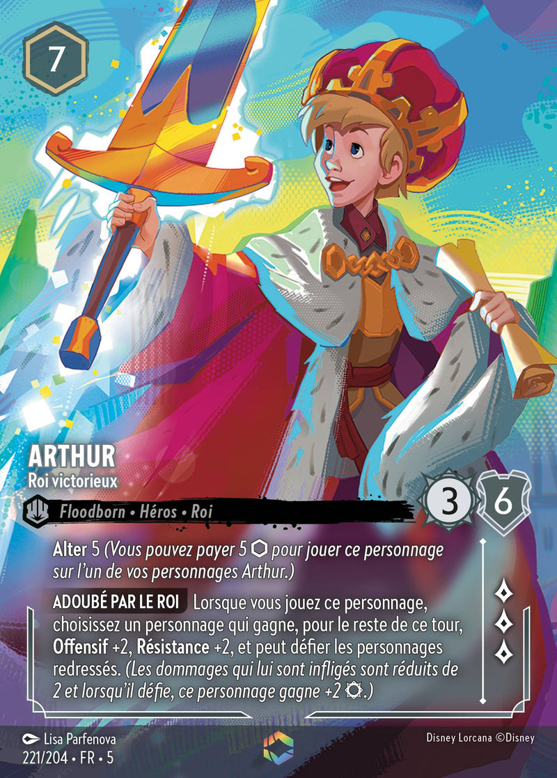 221/204 - Arthur - Roi victorieux