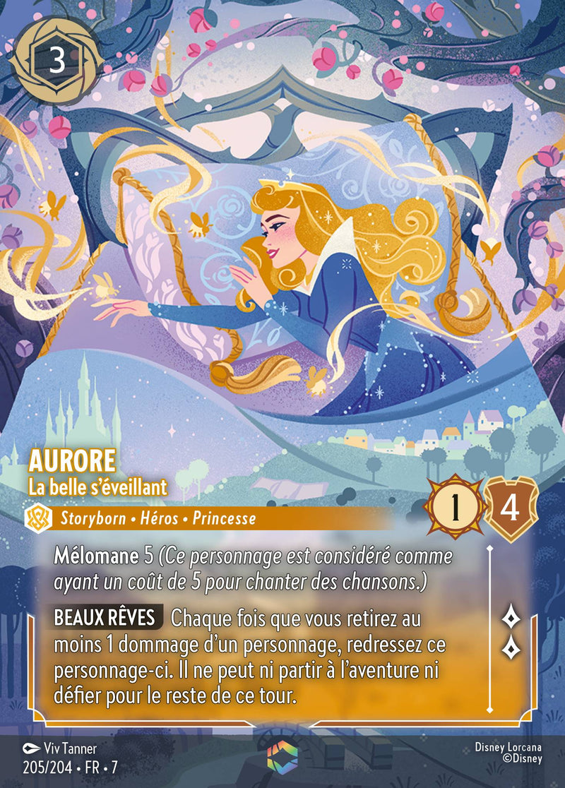 205/204 - Aurore - La belle s'éveillant