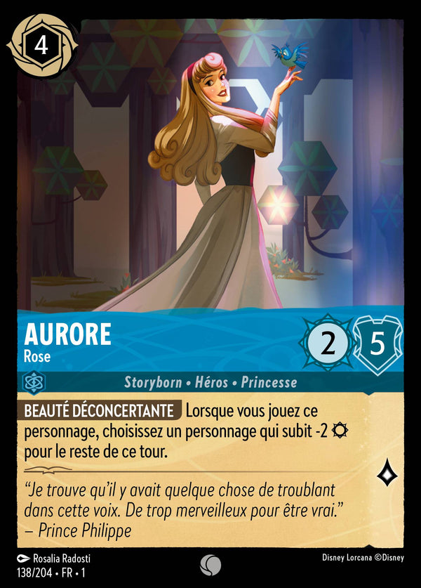 Aurore - Rose — Carte Disney Lorcana 138 Premier Chapitre