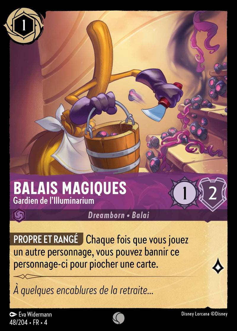 048/204 - Balais magiques - Gardien de l'Illuminarium