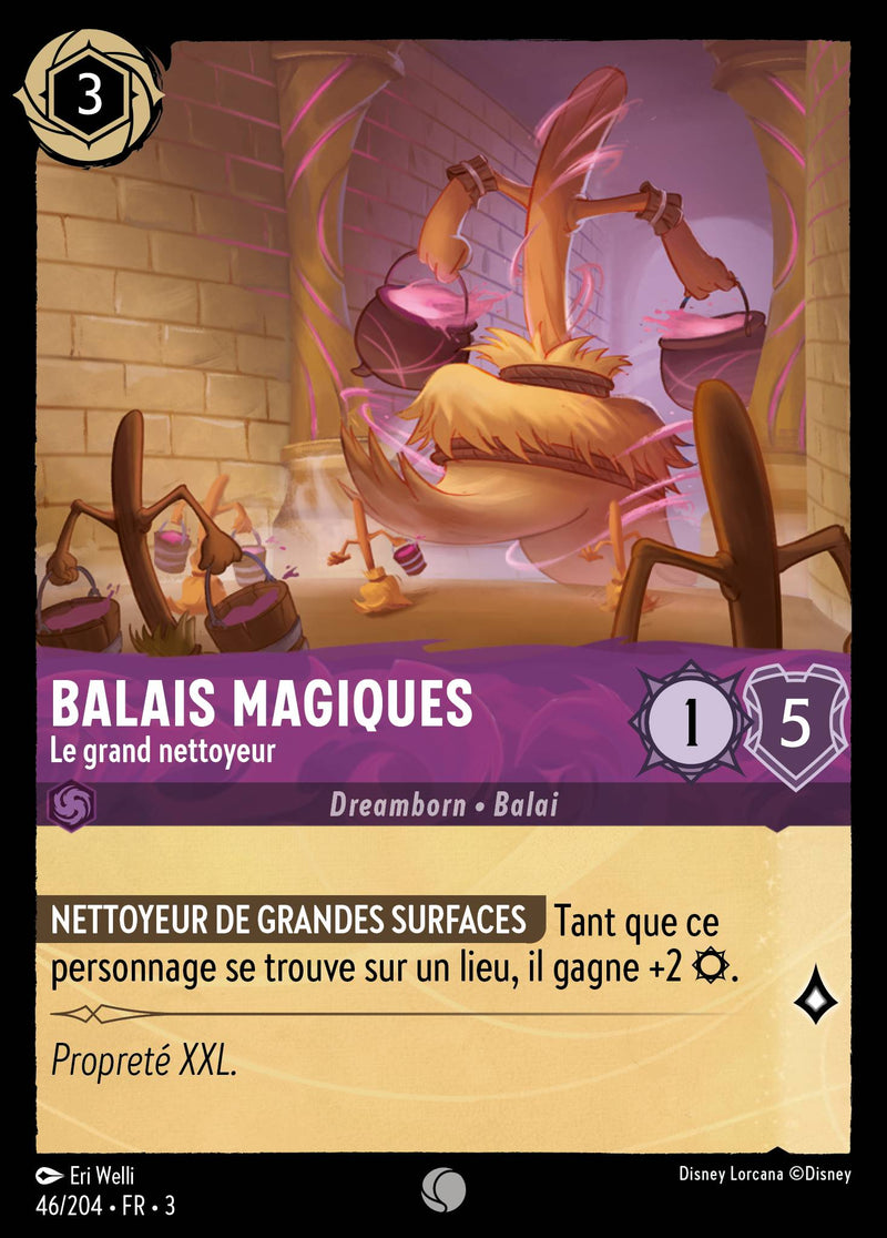 046/204 - Balais magiques - Le grand nettoyeur