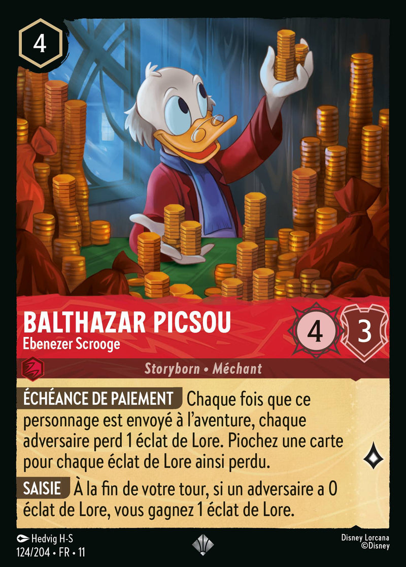124/204 - Balthazar Picsou - Ebenezer Scrooge