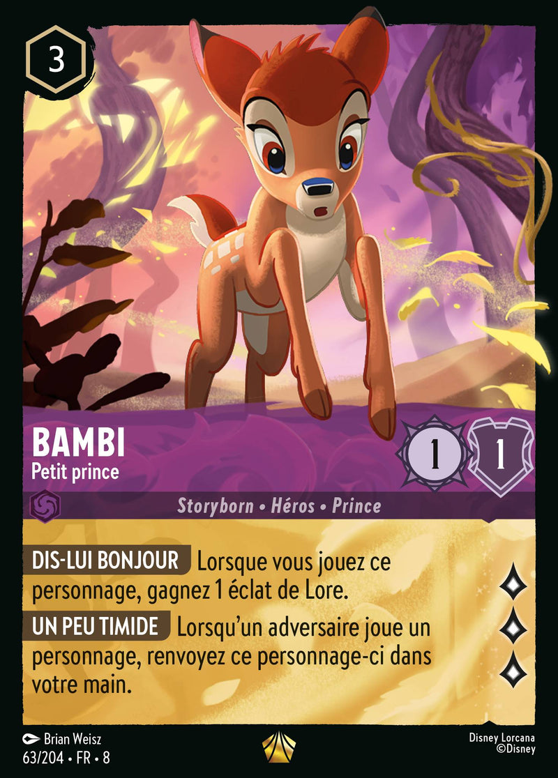 063/204 - Bambi - Petit prince