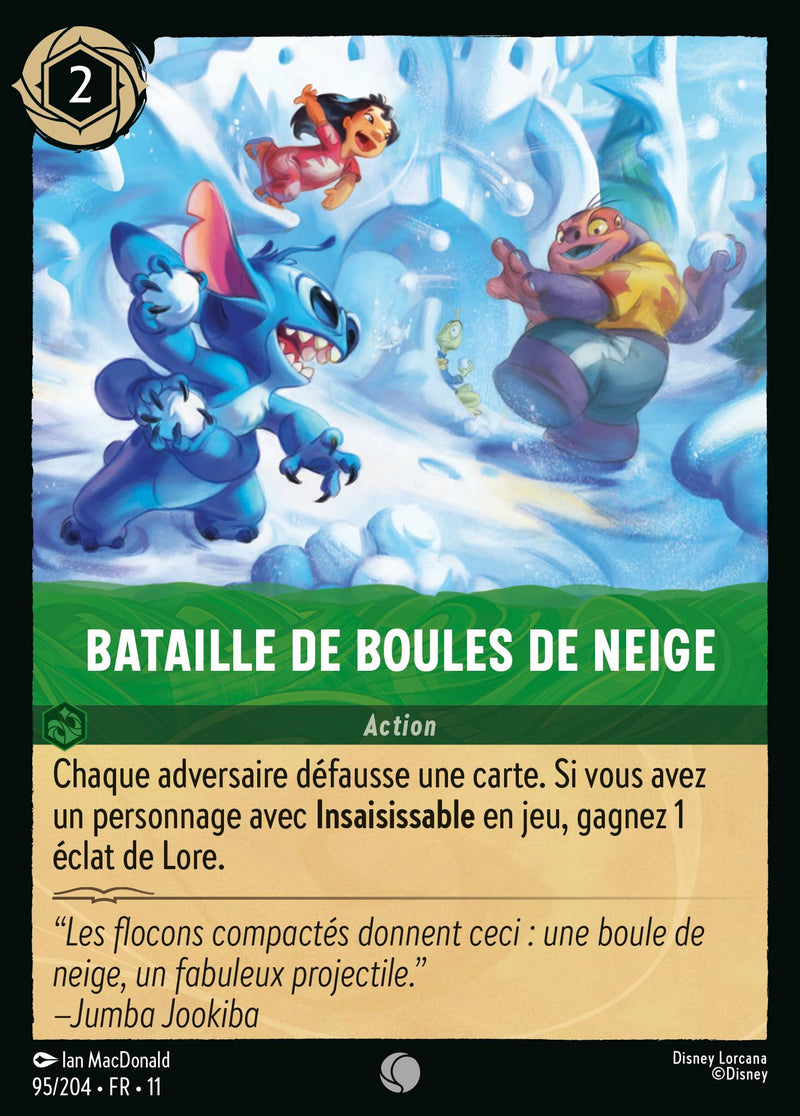 095/204 - Bataille de boules de neige