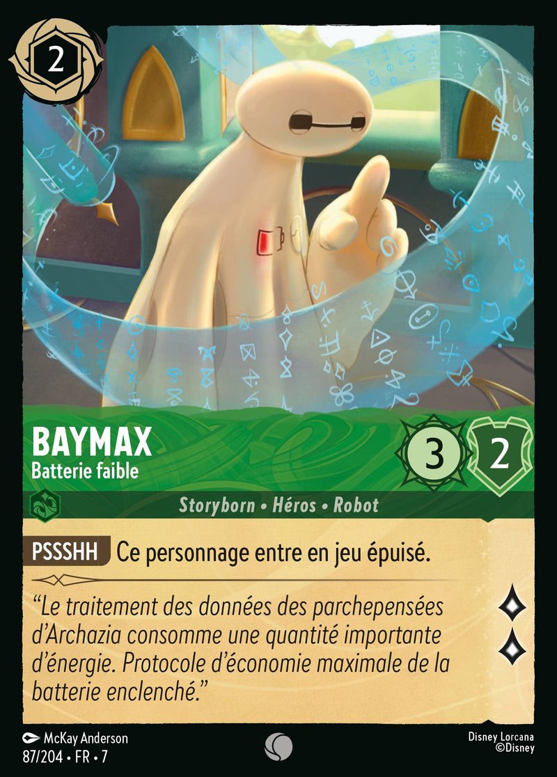 087/204 - Baymax - Batterie faible